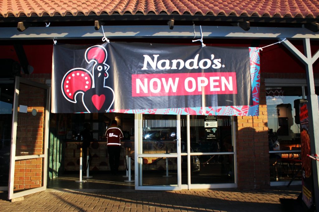 Giyani Nandos Restaurant Opens Its Doors Again, Unveiling Stunning Renovations and Unique Artwork